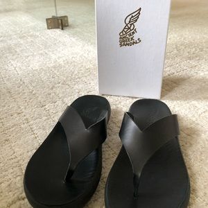 Ancient Greek Sandals - Charys Comfort Vachetta Black Size 38